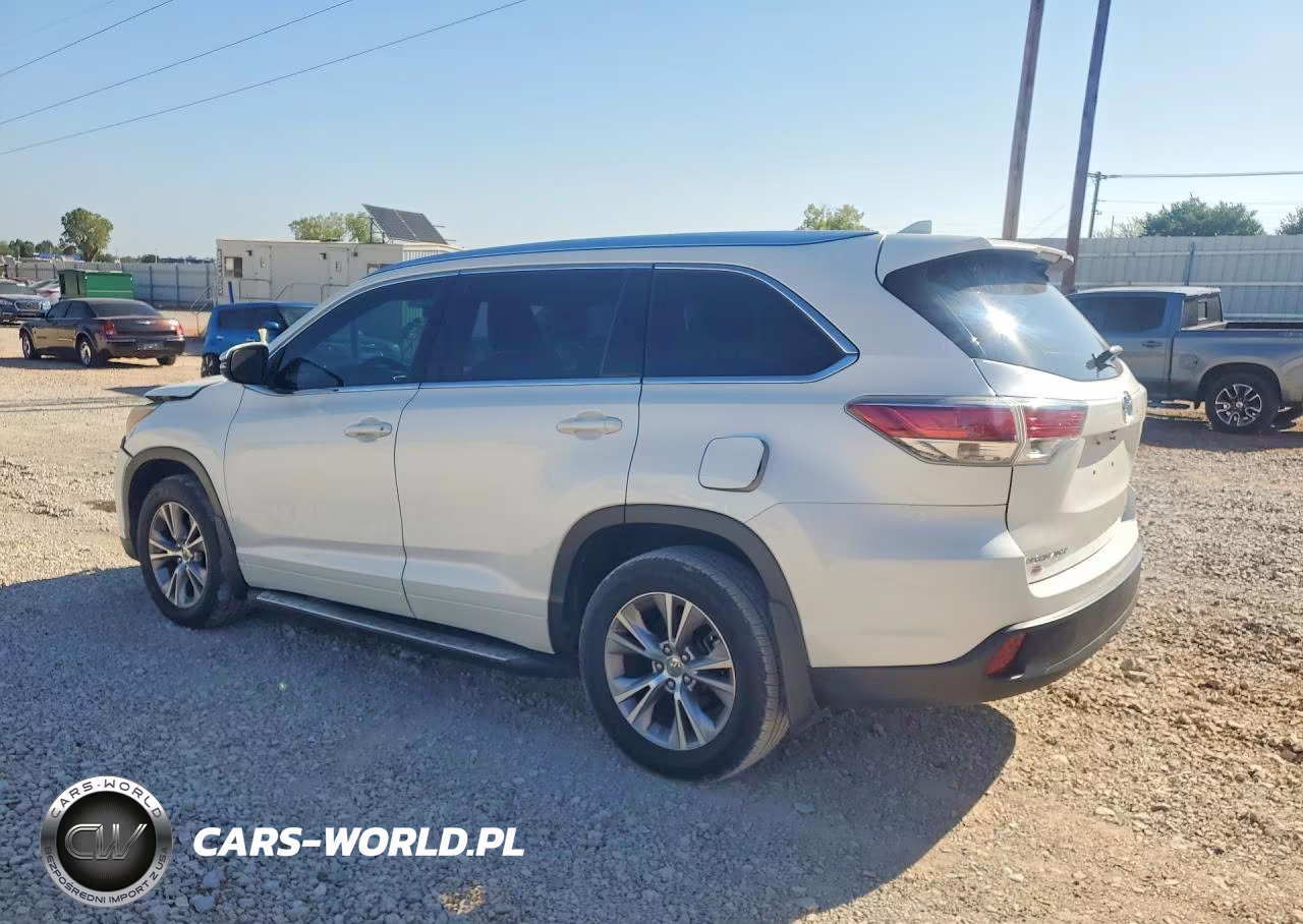 2015 Toyota Highlander Xle VIN:5TDKKRFH9FS088122 - 2