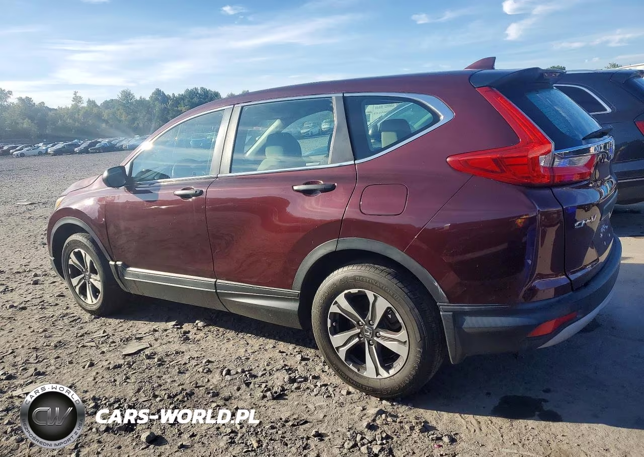 2017 Honda Cr-V Lx VIN:2HKRW6H33HH201784 - 2