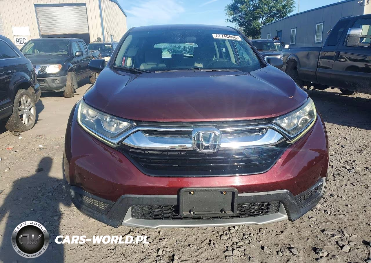 2017 Honda Cr-V Lx VIN:2HKRW6H33HH201784 - 5