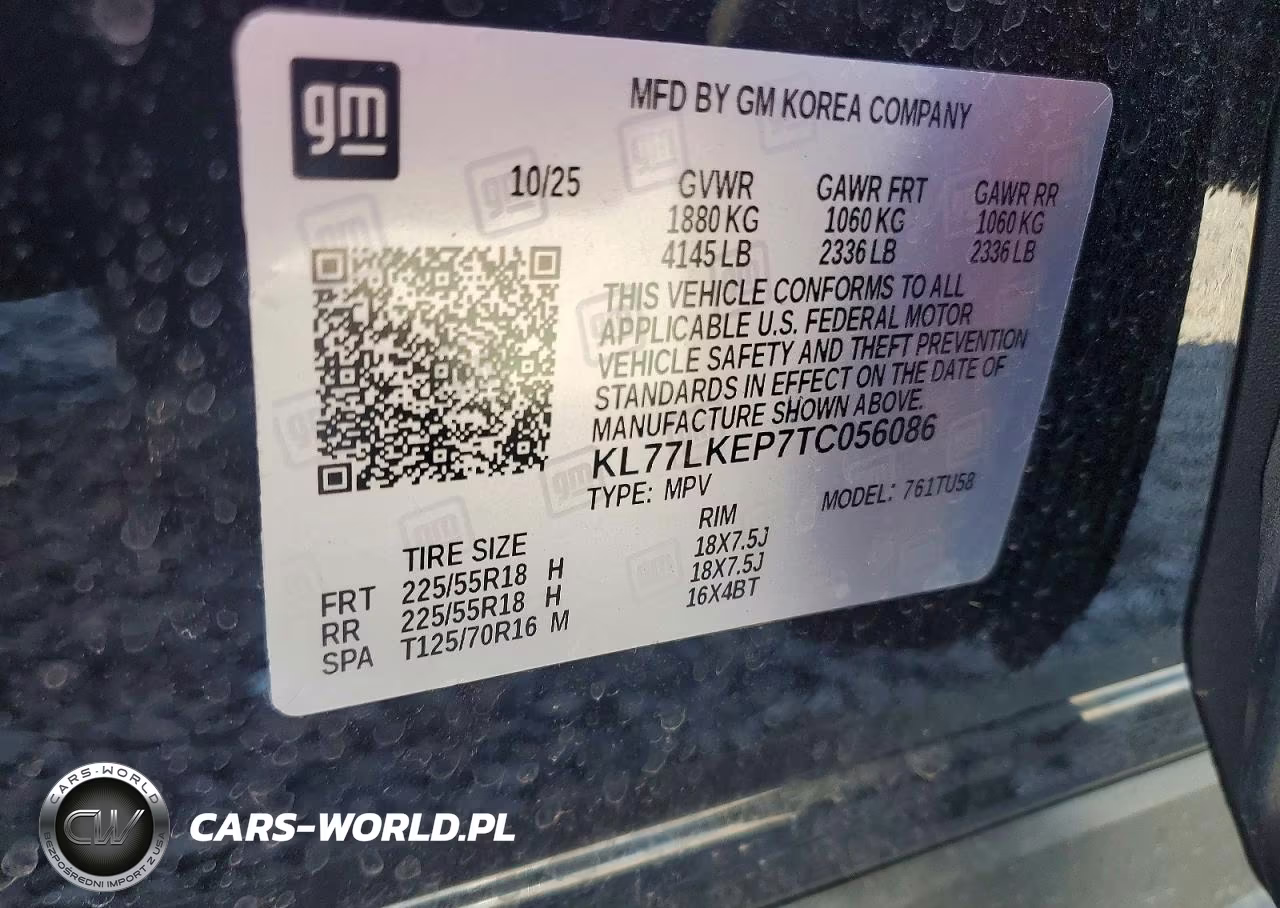 2026 Chevrolet Trax Activ VIN:KL77LKEP7TC056086 - 14