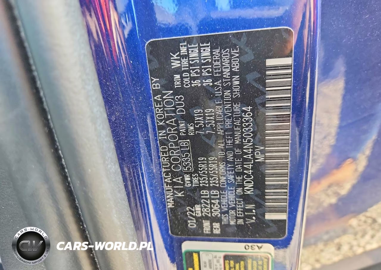 2022 Kia Ev6 Gt Line VIN:KNDC44LA4N5033364 - 12