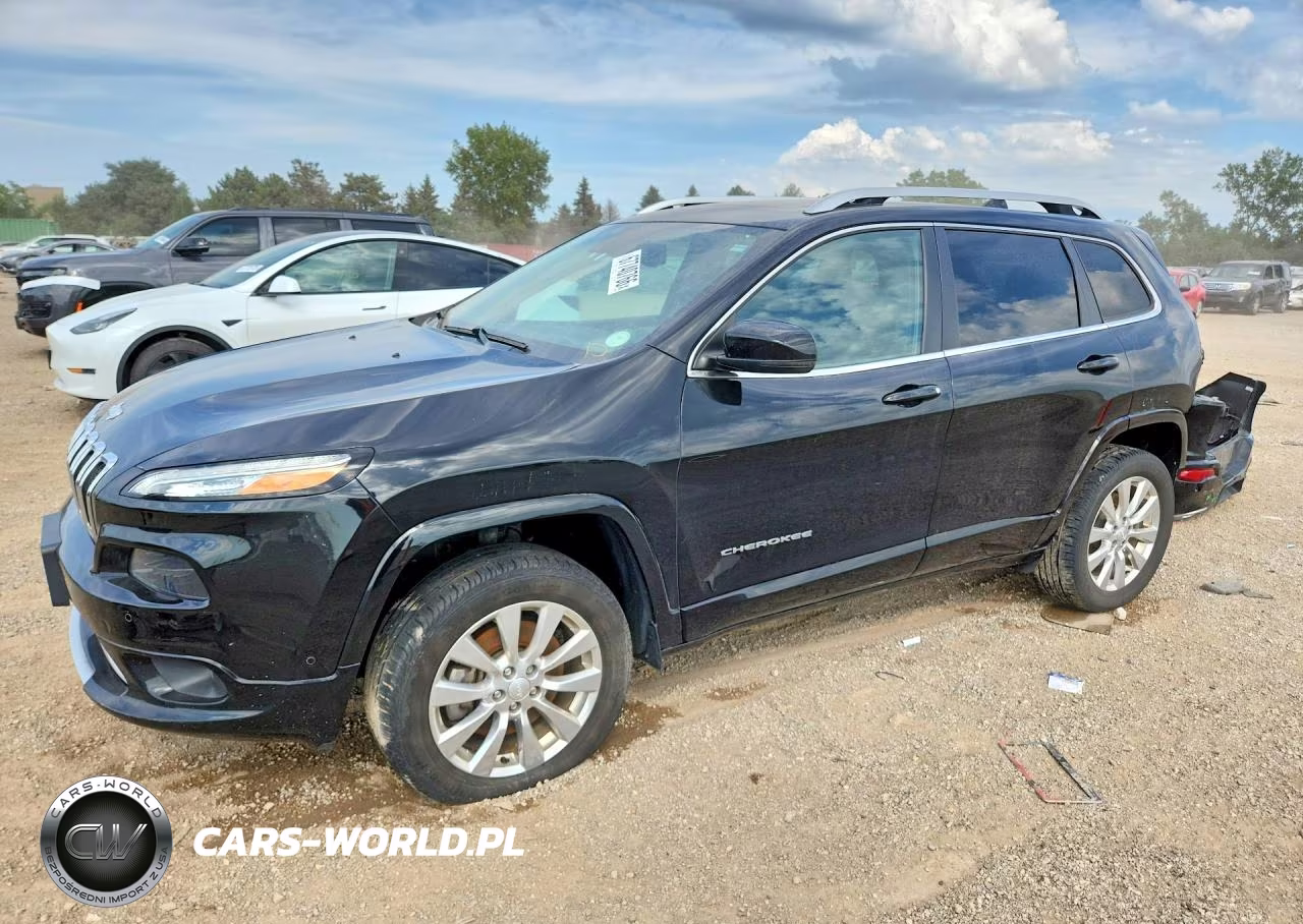 2018 Jeep Cherokee Overland VIN:1C4PJMJX9JD549379 - 1