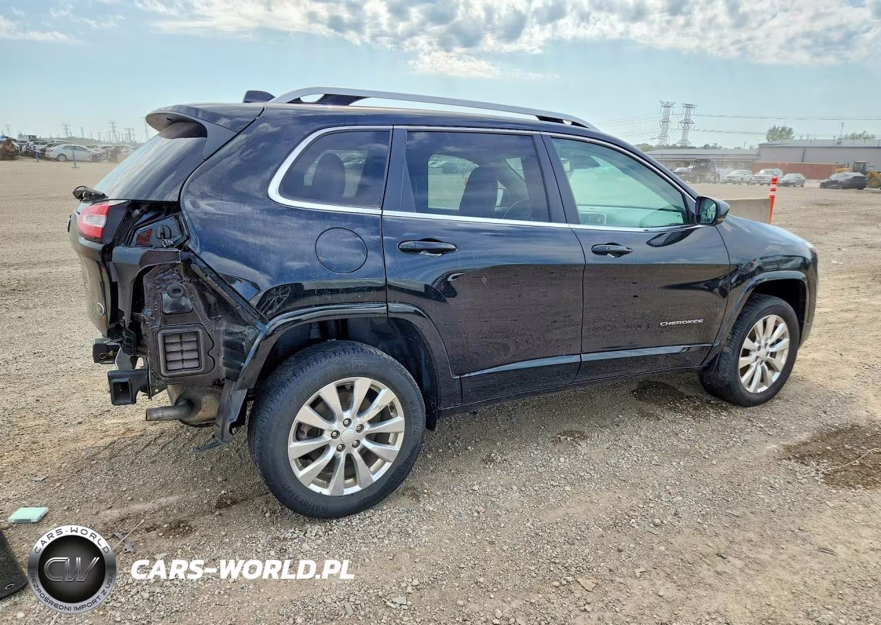2018 Jeep Cherokee Overland VIN:1C4PJMJX9JD549379 - 3
