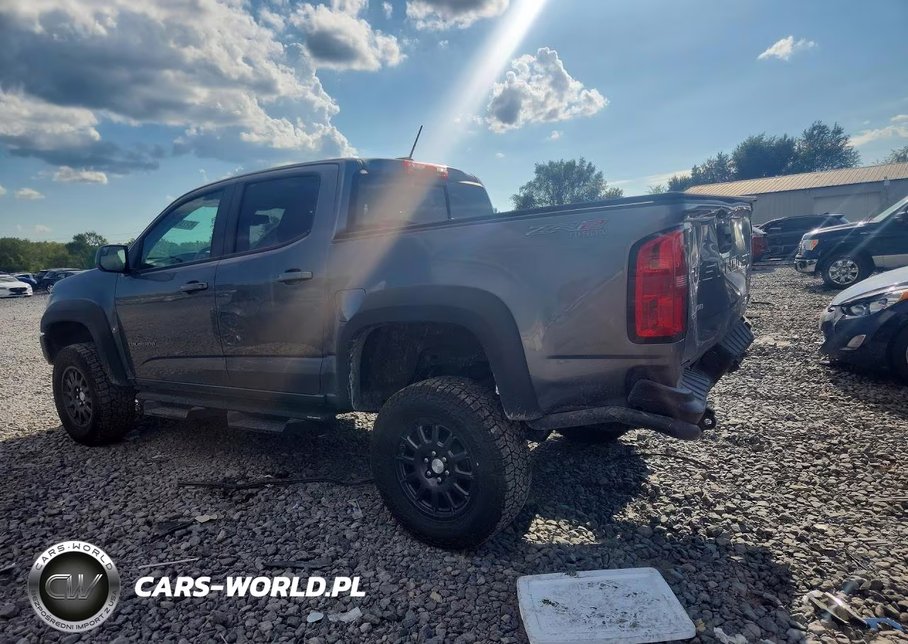 2021 Chevrolet Colorado Zr2 VIN:1GCGTEENXM1118113 - 2