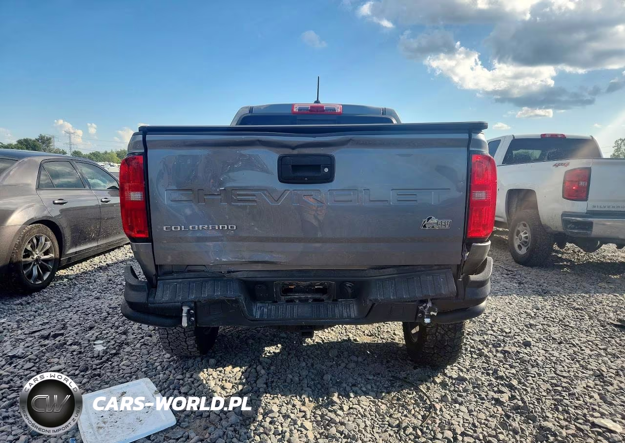 2021 Chevrolet Colorado Zr2 VIN:1GCGTEENXM1118113 - 6