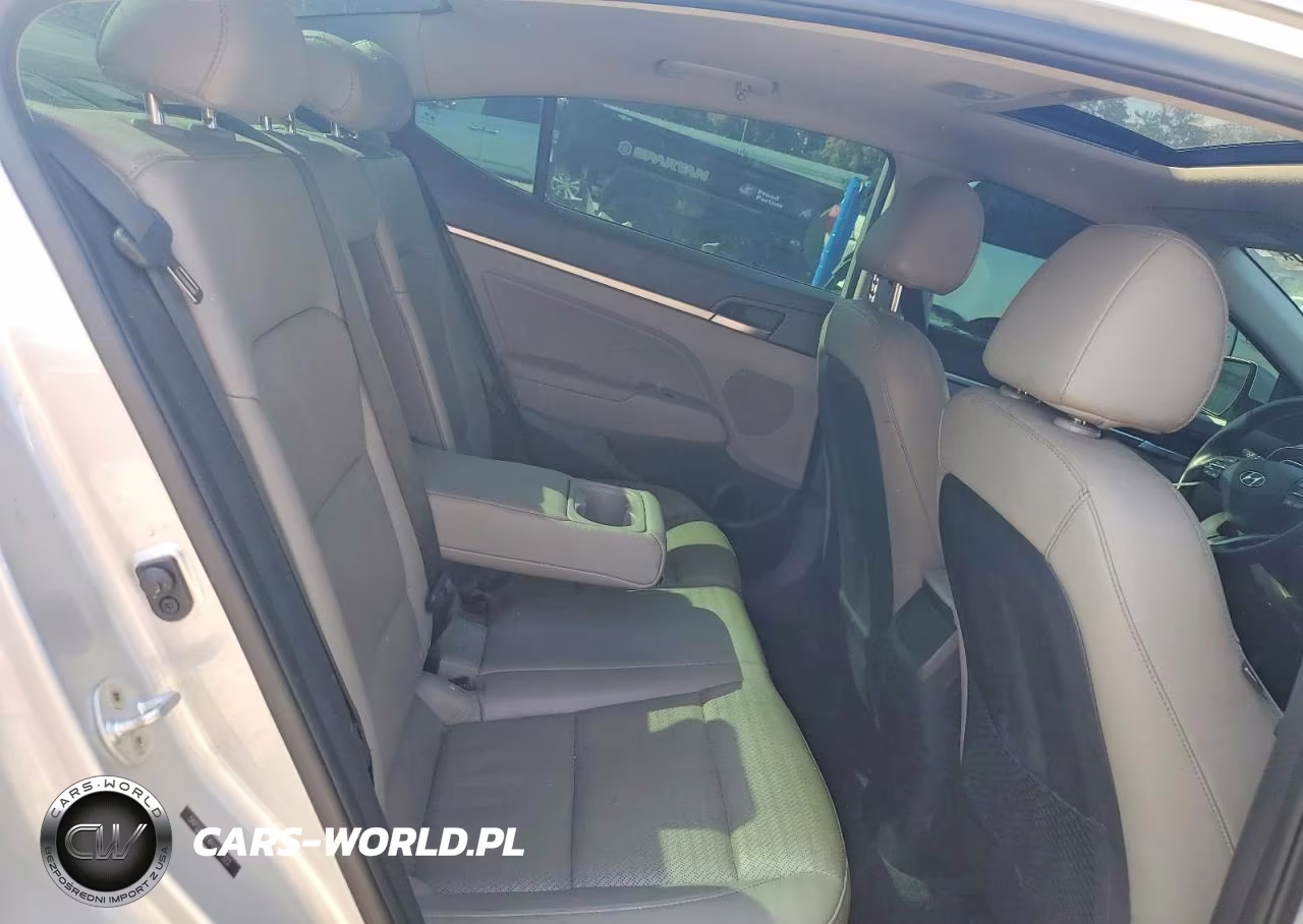 2019 Hyundai Elantra Limited VIN:5NPD84LFXKH417522 - 10
