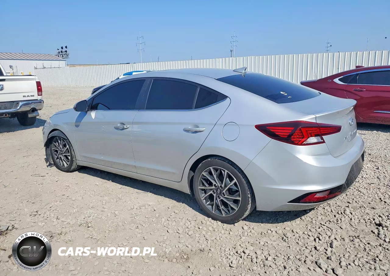 2019 Hyundai Elantra Limited VIN:5NPD84LFXKH417522 - 2