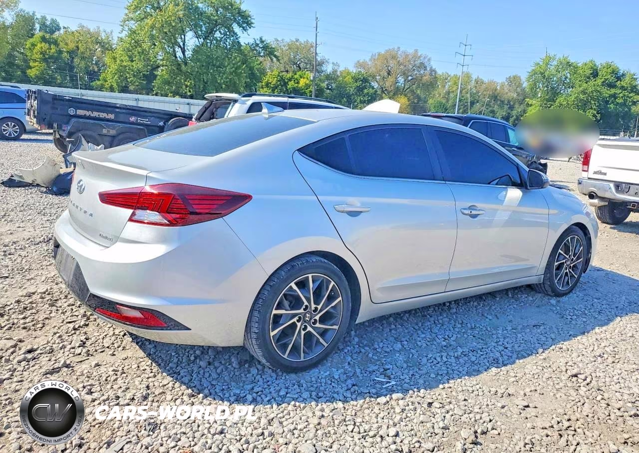 2019 Hyundai Elantra Limited VIN:5NPD84LFXKH417522 - 3