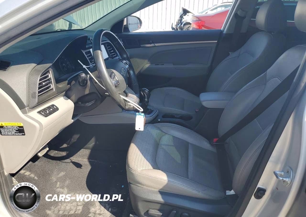 2019 Hyundai Elantra Limited VIN:5NPD84LFXKH417522 - 7