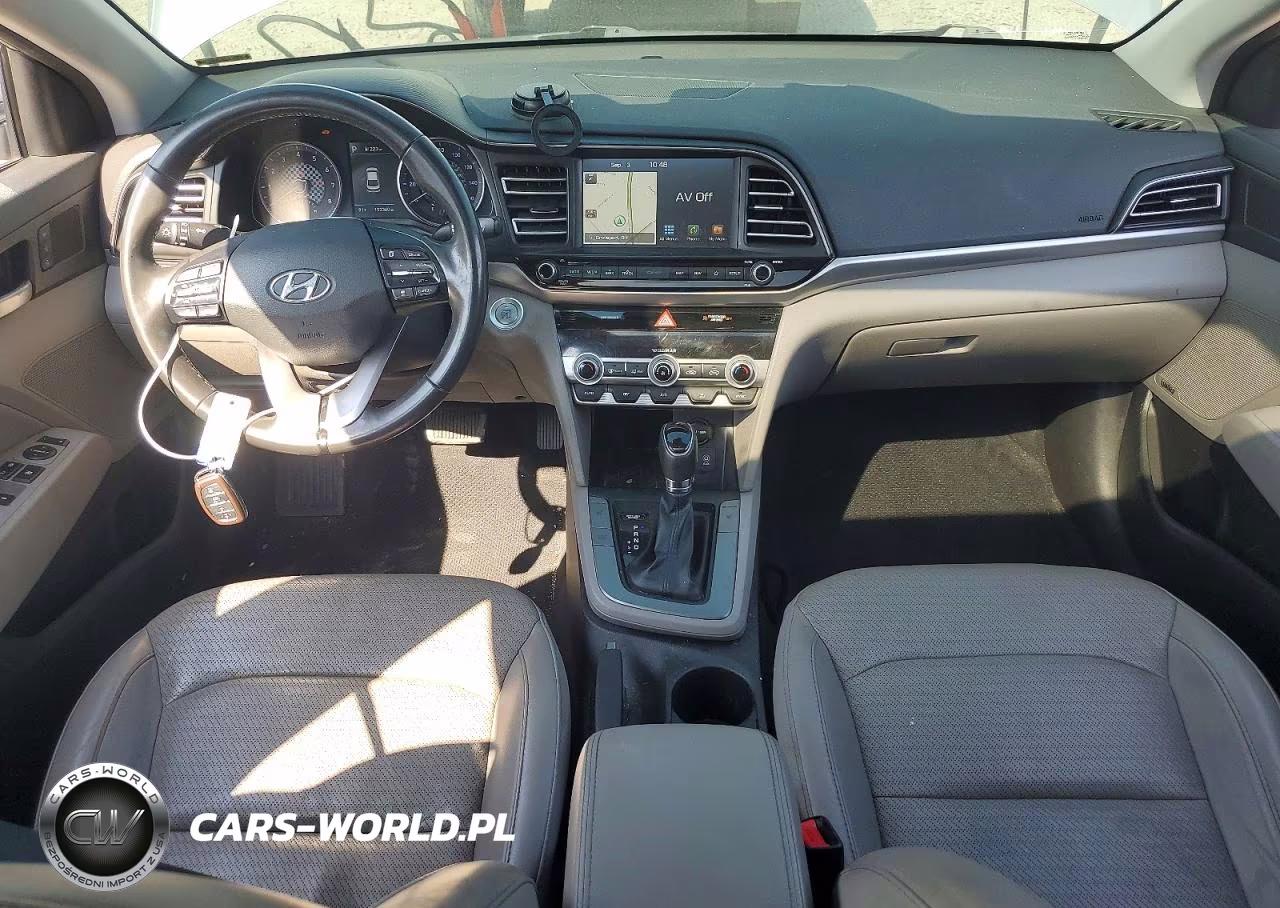 2019 Hyundai Elantra Limited VIN:5NPD84LFXKH417522 - 8