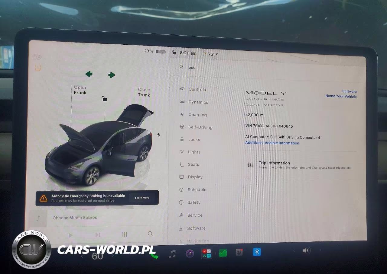 2023 Tesla Model Y VIN:7SAYGAEE1PF840845 - 9