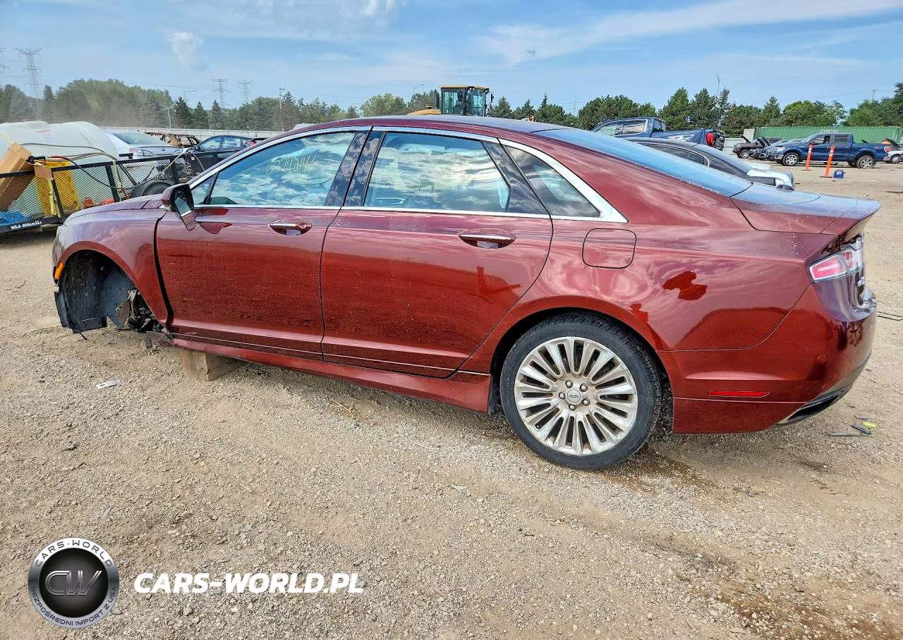 2016 Lincoln Mkz VIN:3LN6L2J95GR612565 - 2