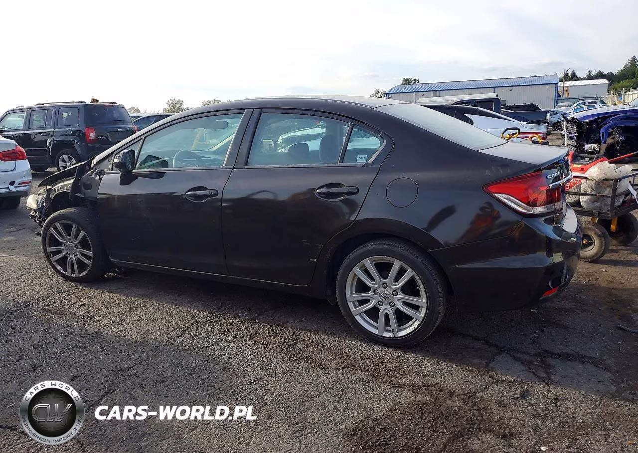 2013 Honda Civic Lx VIN:19XFB2F54DE214120 - 2