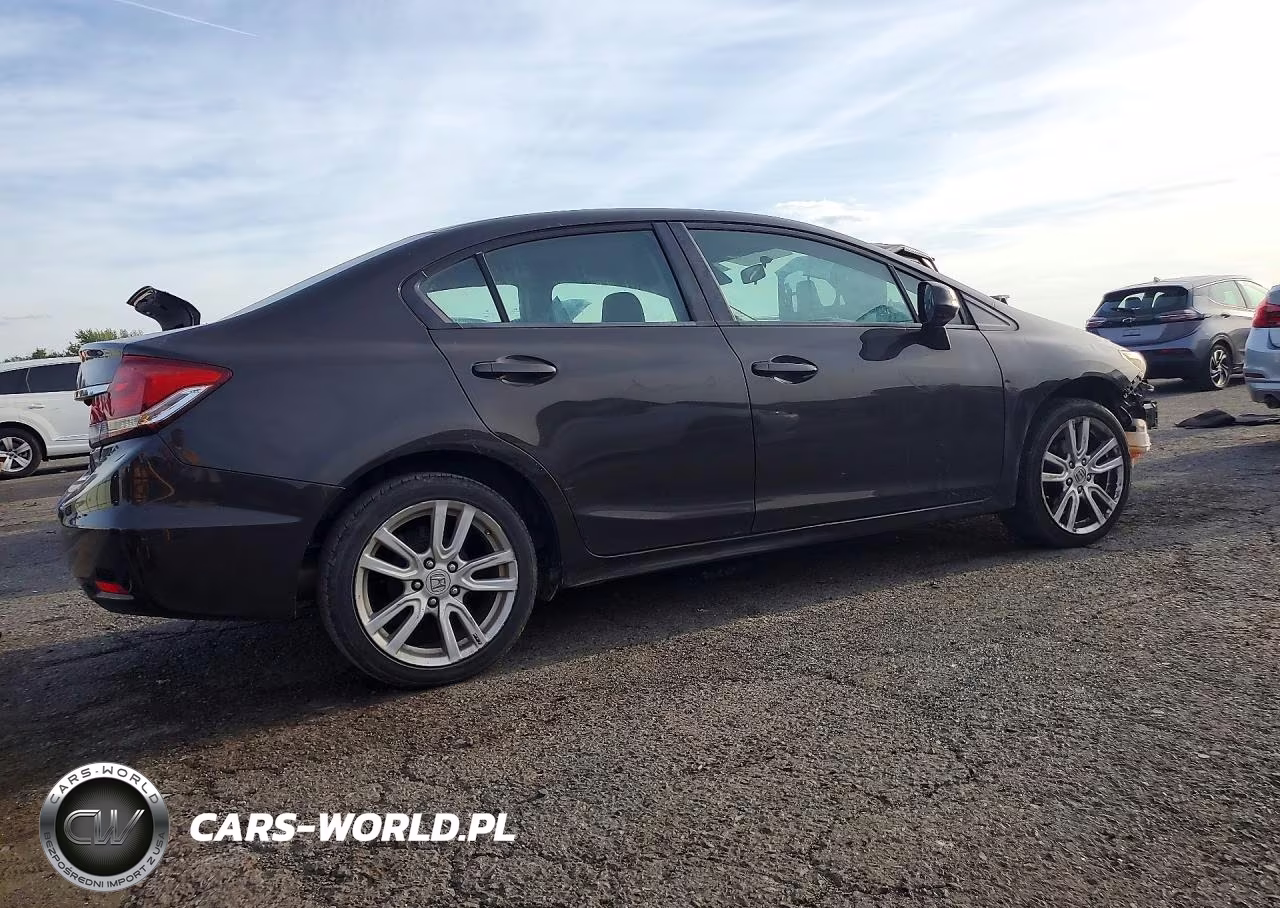 2013 Honda Civic Lx VIN:19XFB2F54DE214120 - 3