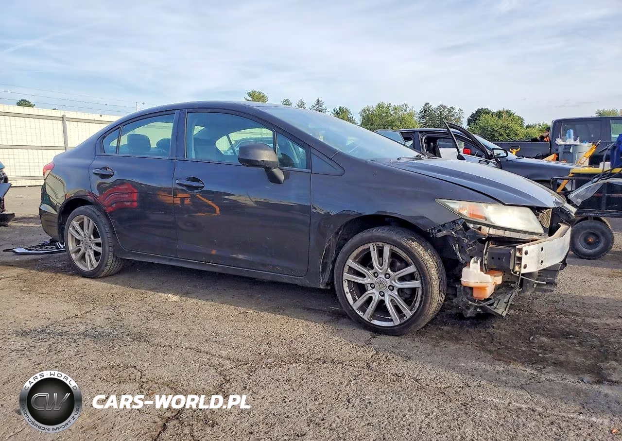 2013 Honda Civic Lx VIN:19XFB2F54DE214120 - 4
