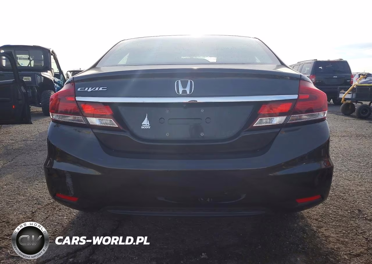 2013 Honda Civic Lx VIN:19XFB2F54DE214120 - 6