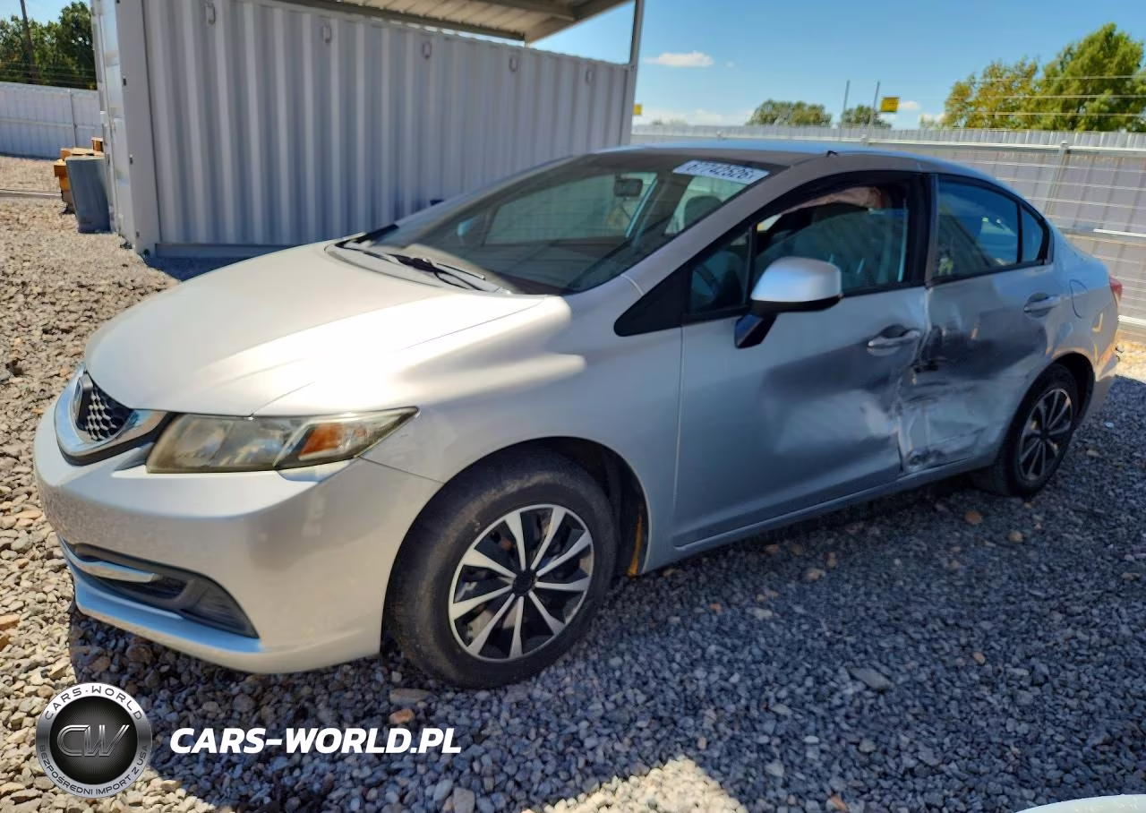2013 Honda Civic Lx VIN:19XFB2F56DE097544 - 1