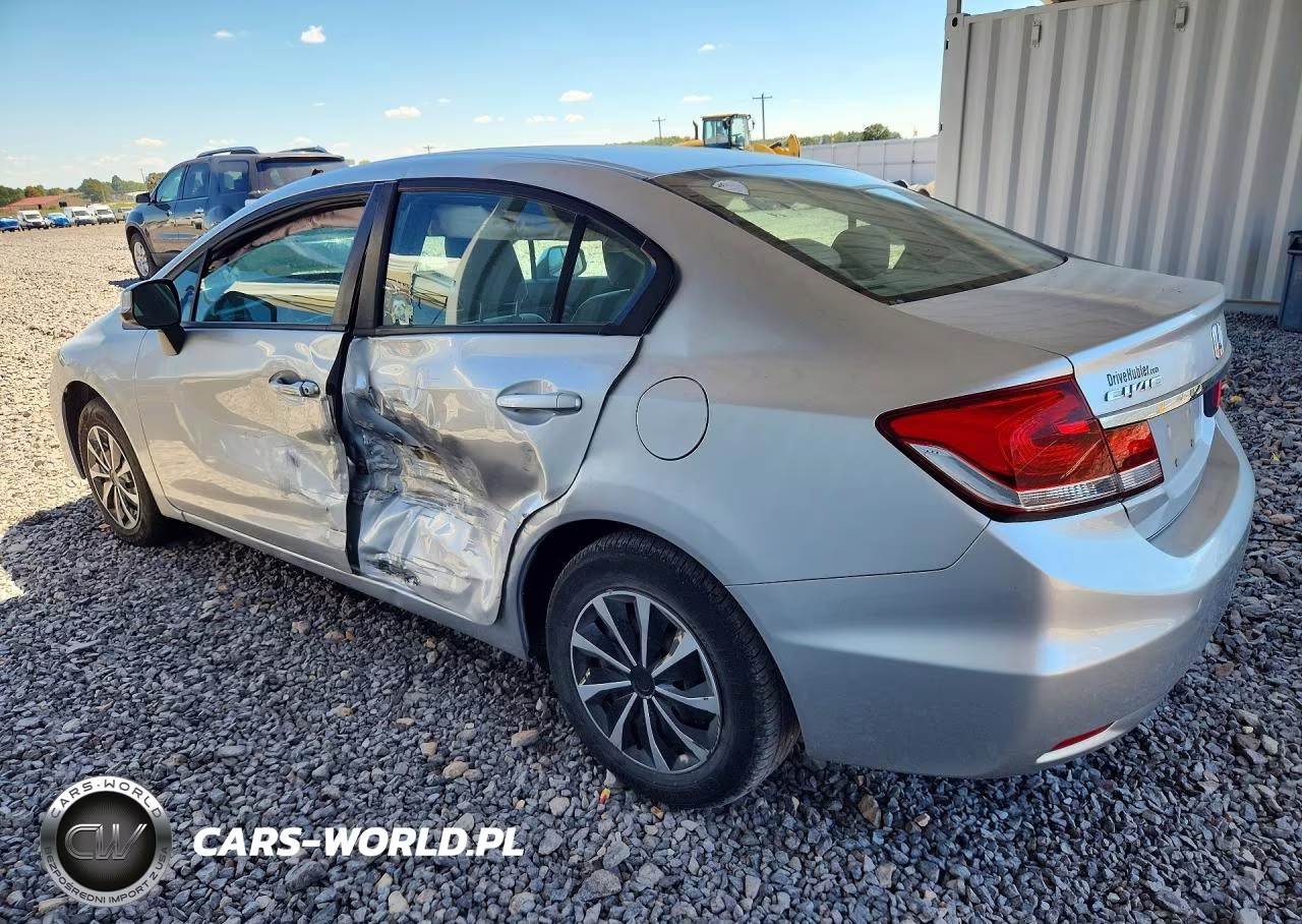 2013 Honda Civic Lx VIN:19XFB2F56DE097544 - 2