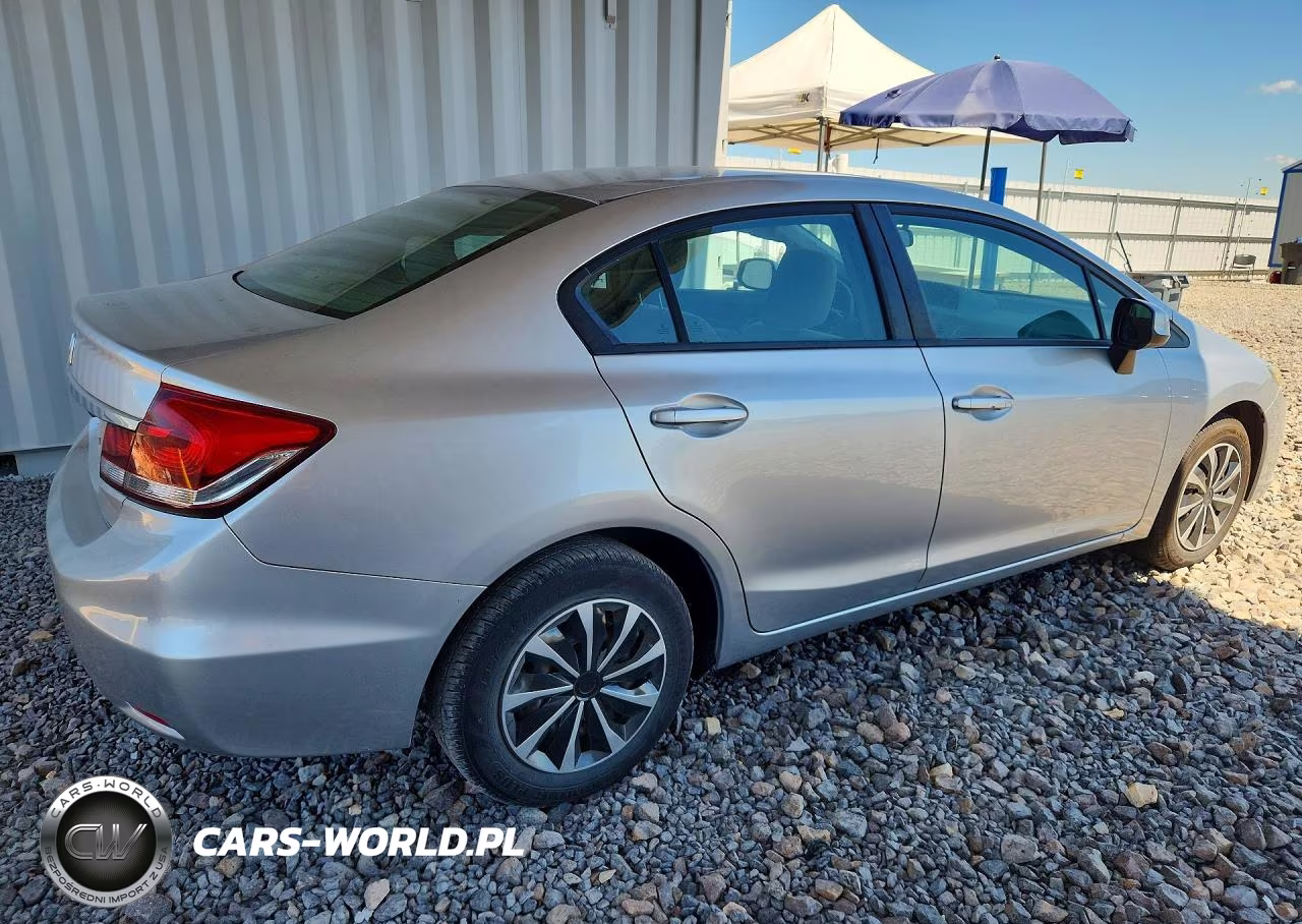 2013 Honda Civic Lx VIN:19XFB2F56DE097544 - 3