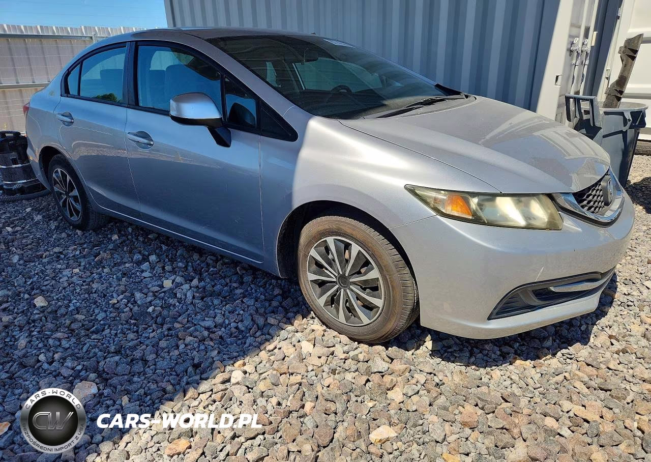 2013 Honda Civic Lx VIN:19XFB2F56DE097544 - 4