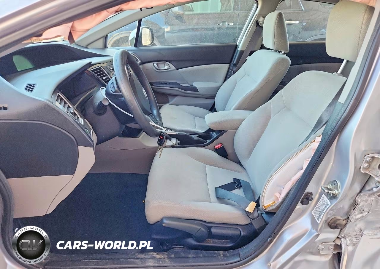 2013 Honda Civic Lx VIN:19XFB2F56DE097544 - 7
