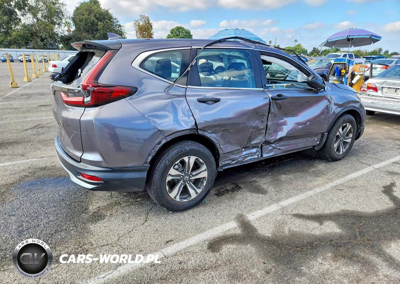 2021 Honda Cr-V Lx VIN:2HKRW1H22MH408526 - 3