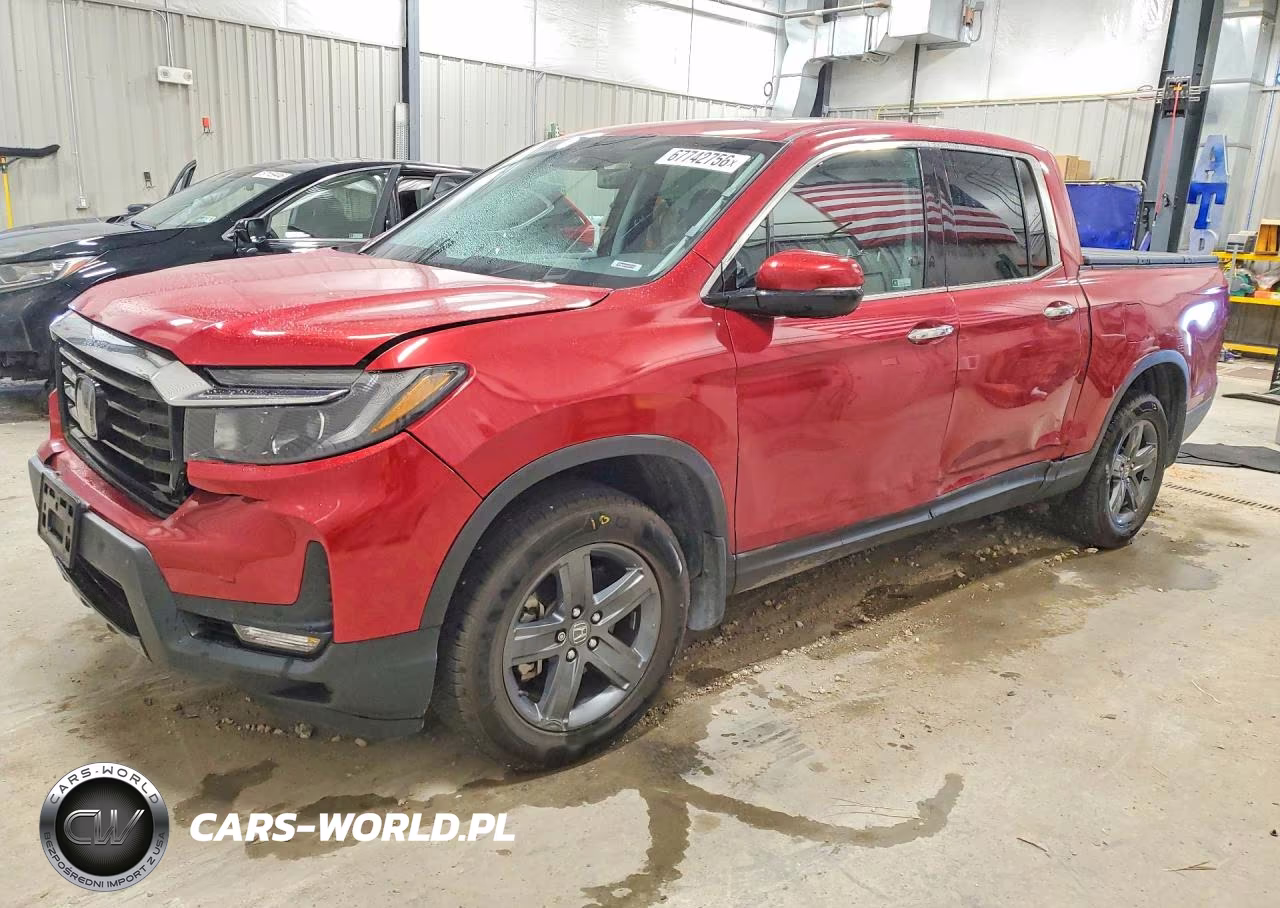 2022 Honda Ridgeline Rtl VIN:5FPYK3F70NB018162 - 1