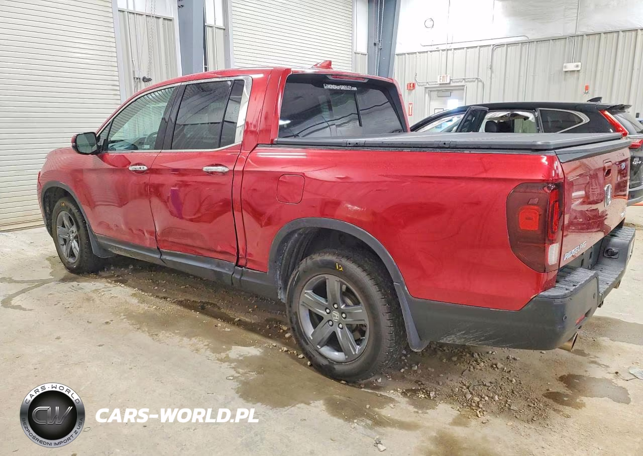 2022 Honda Ridgeline Rtl VIN:5FPYK3F70NB018162 - 2