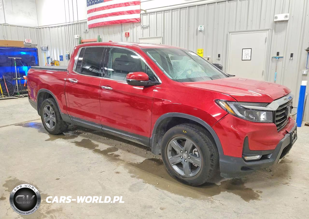 2022 Honda Ridgeline Rtl VIN:5FPYK3F70NB018162 - 4
