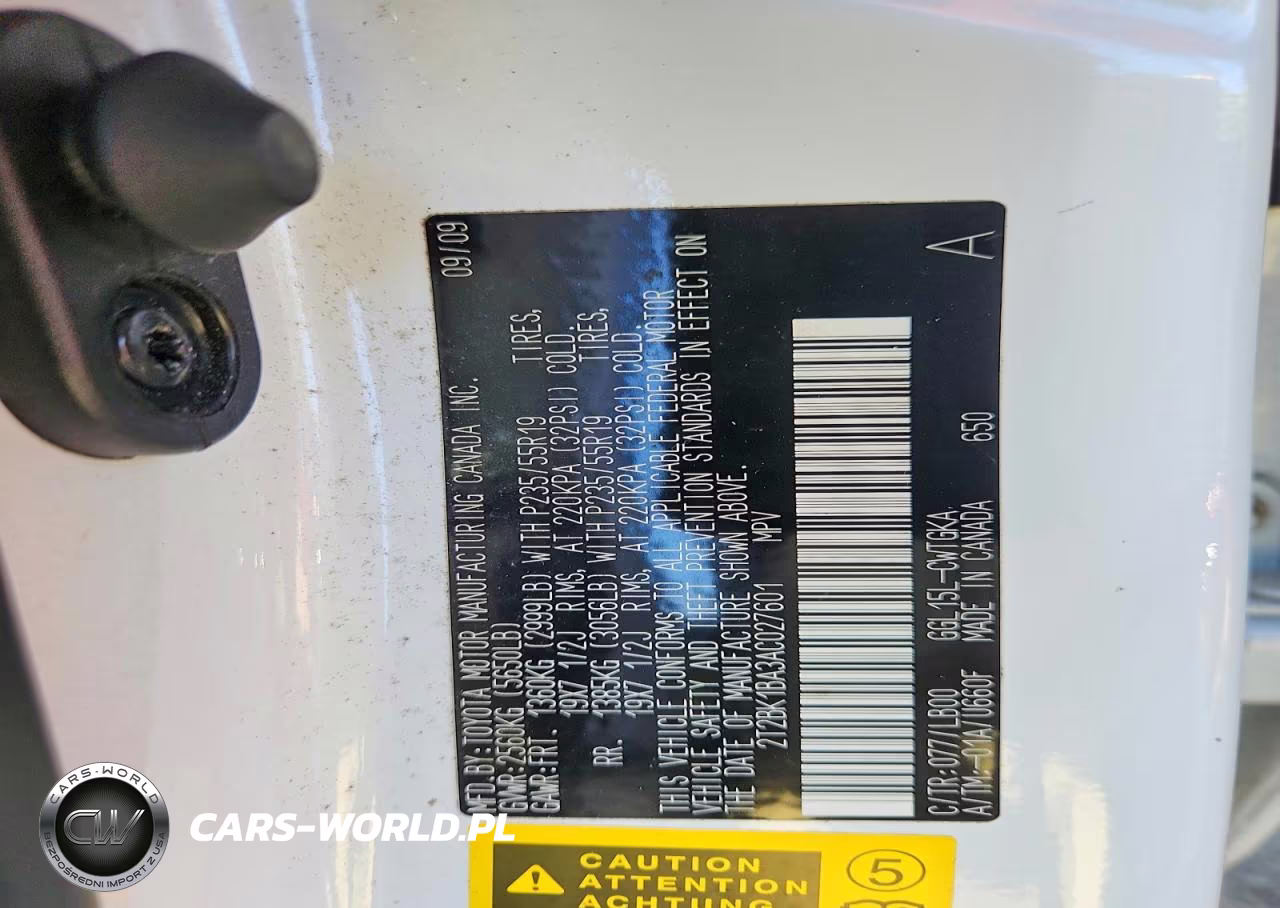 2010 Lexus Rx 350 VIN:2T2BK1BA3AC027601 - 13