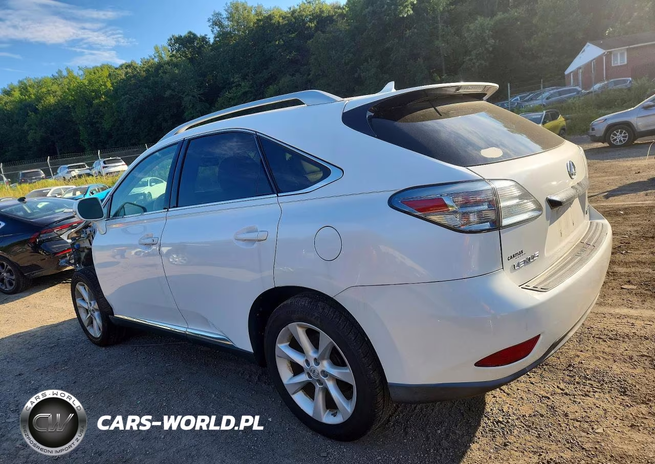 2010 Lexus Rx 350 VIN:2T2BK1BA3AC027601 - 2