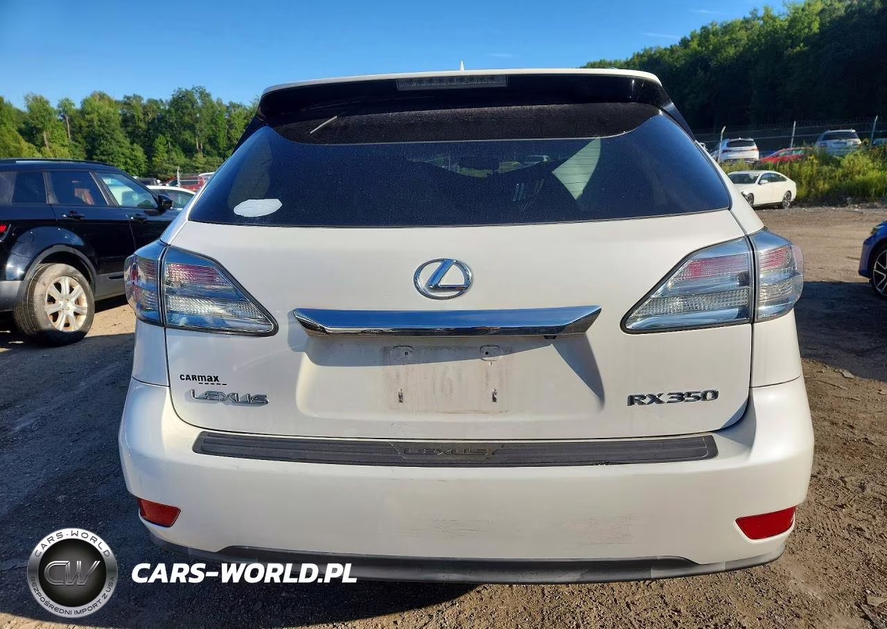 2010 Lexus Rx 350 VIN:2T2BK1BA3AC027601 - 6