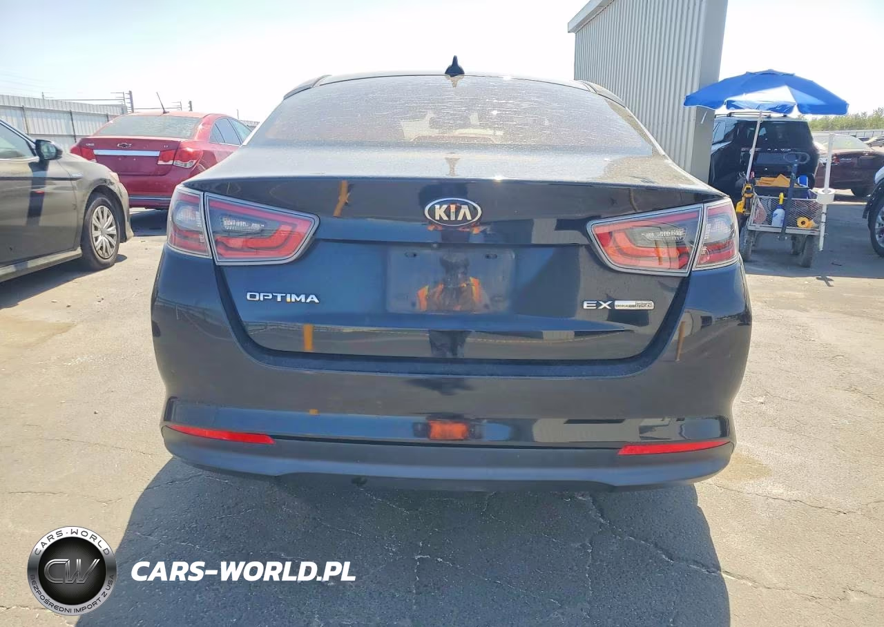 2015 Kia Optima Hybrid VIN:KNAGN4ADXF5080666 - 6