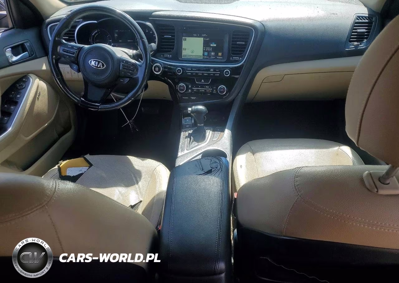 2015 Kia Optima Hybrid VIN:KNAGN4ADXF5080666 - 8