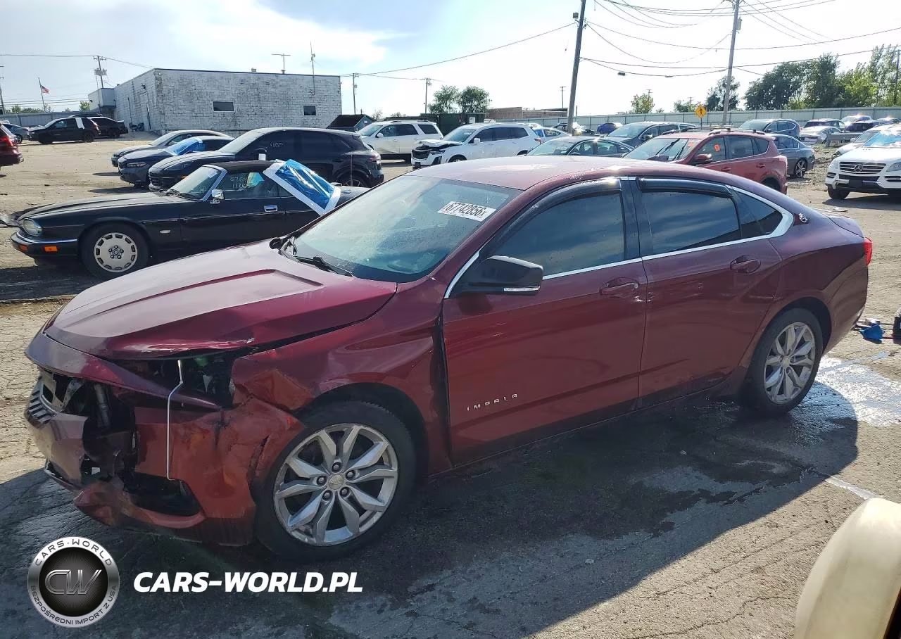 2016 Chevrolet Impala Lt VIN:2G1105SA7G9156715 - 1