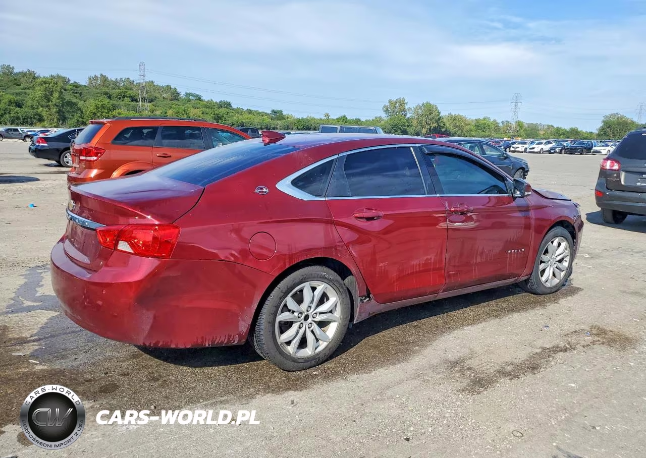 2016 Chevrolet Impala Lt VIN:2G1105SA7G9156715 - 3