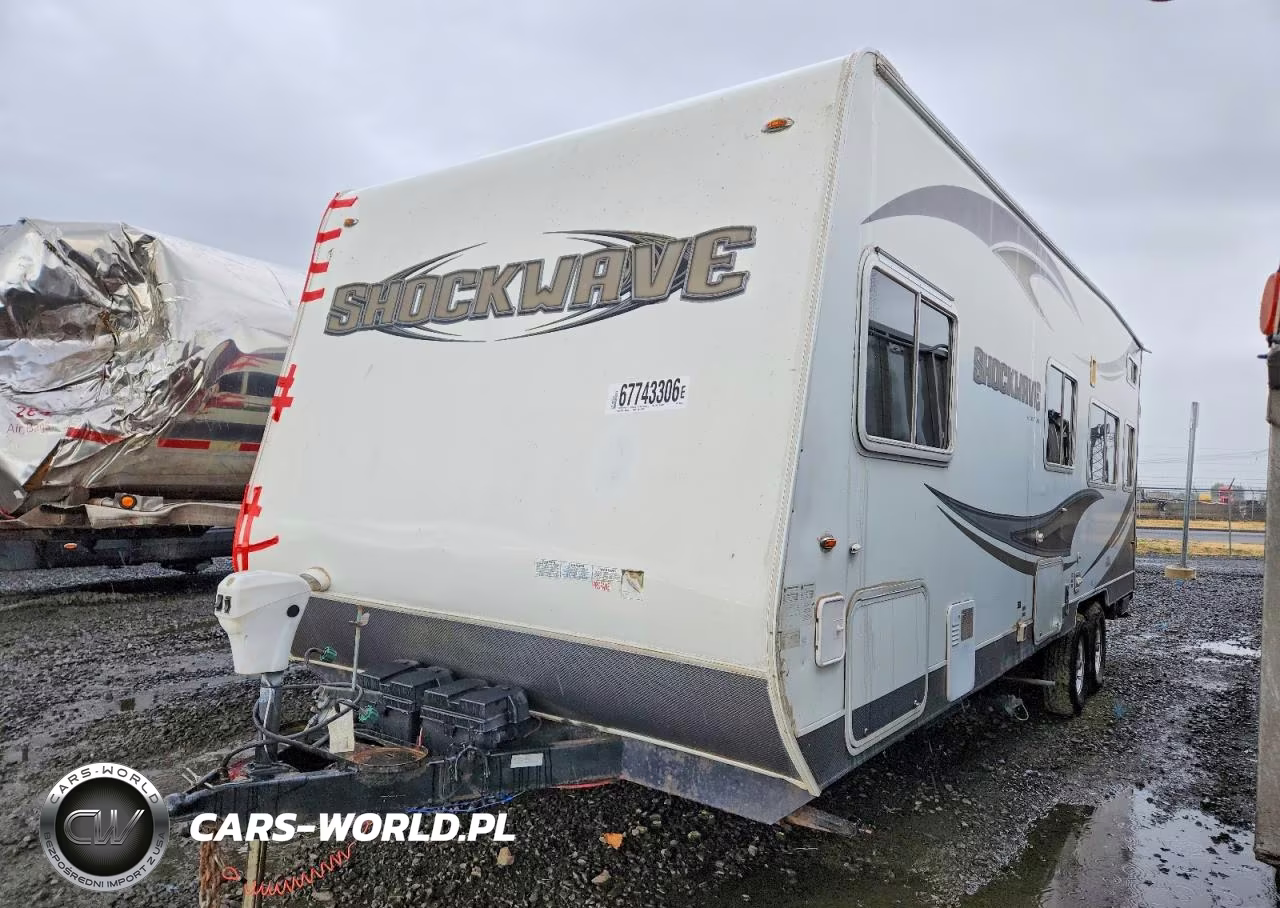 2013 Forest River Shockwave Camper VIN:4X4TSHZ21DC001702 - 2