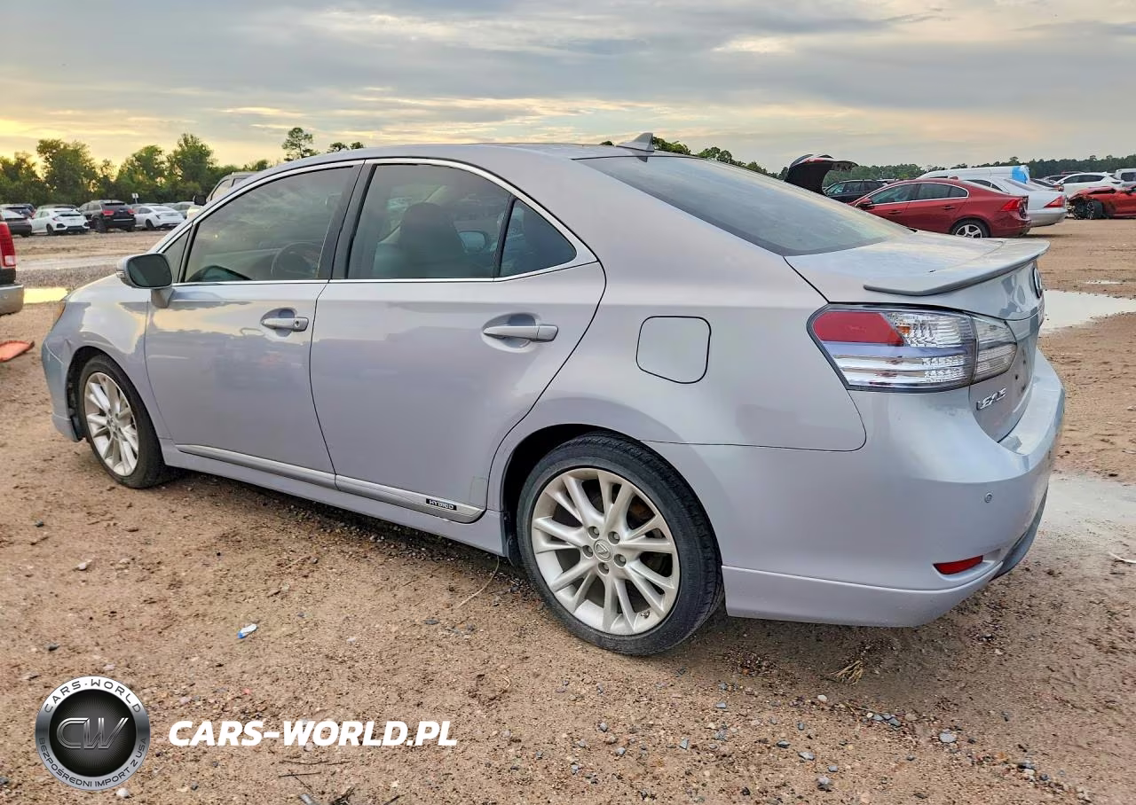 2010 Lexus Hs 250H VIN:JTHBB1BA6A2021289 - 2