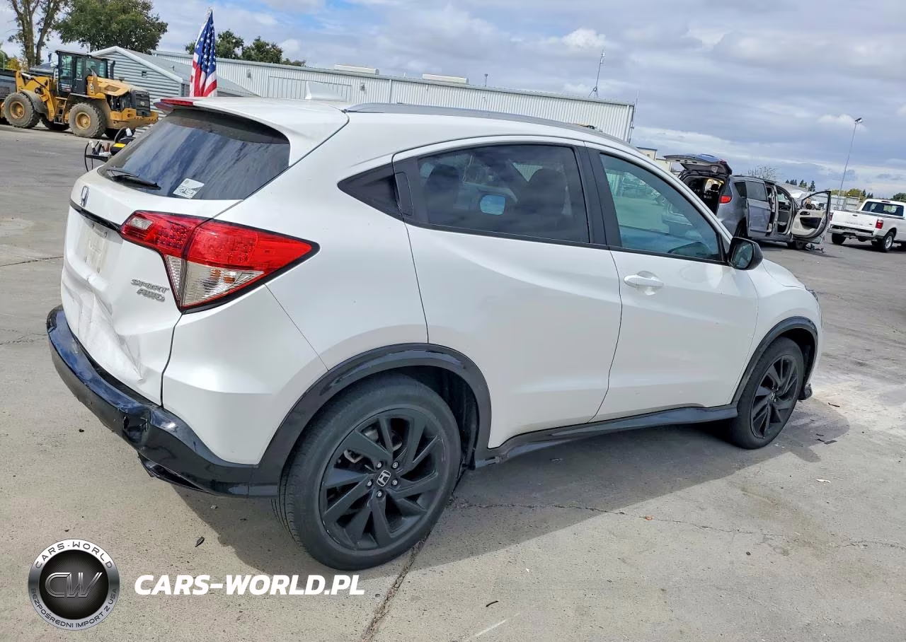 2022 Honda Hr-V Sport VIN:3CZRU6H10NM716777 - 3