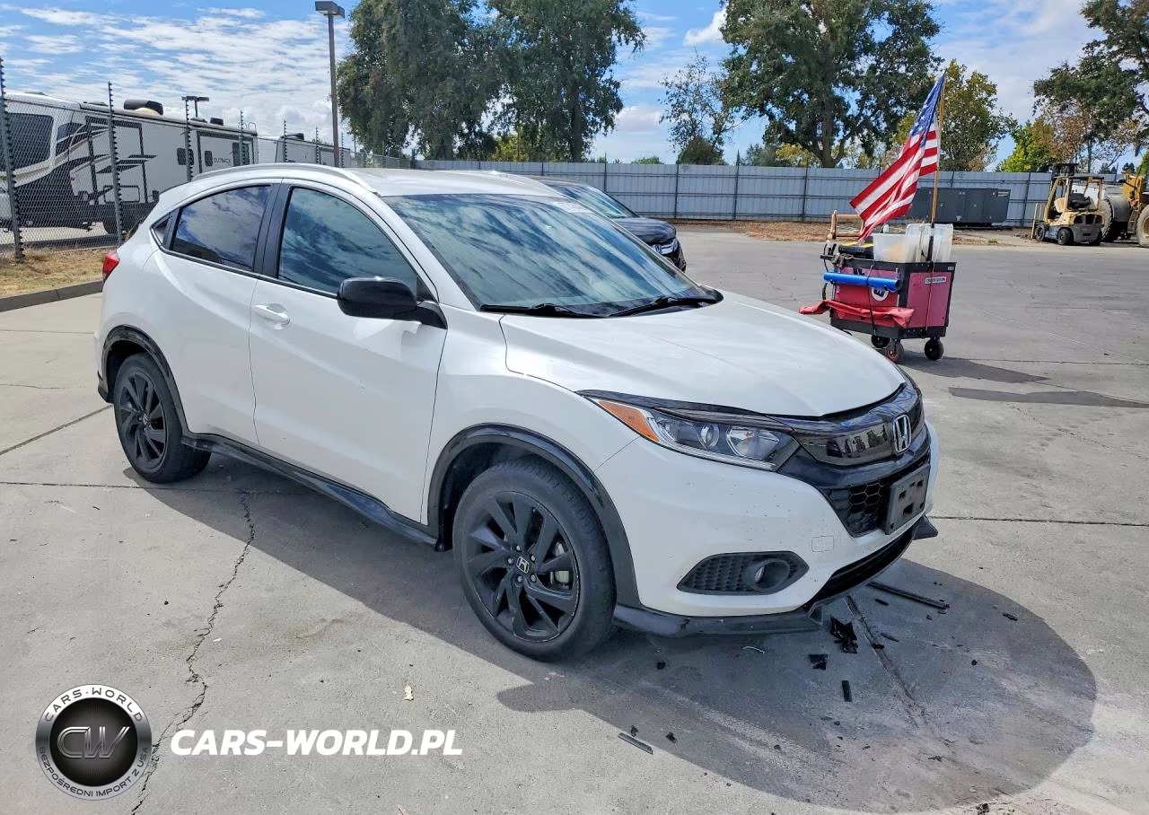 2022 Honda Hr-V Sport VIN:3CZRU6H10NM716777 - 4