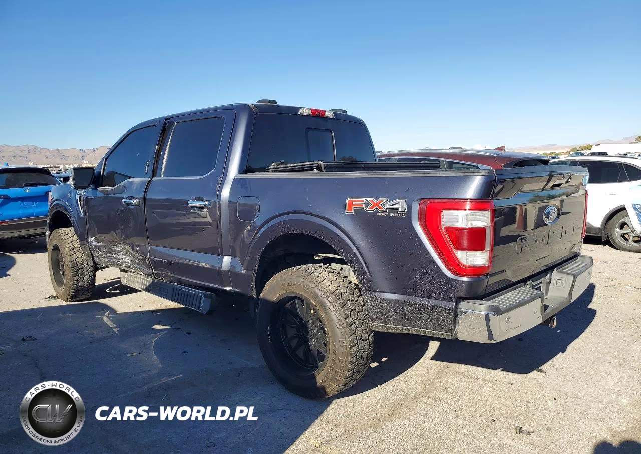 2021 Ford F150 Supercrew VIN:1FTFW1E81MFB49257 - 2