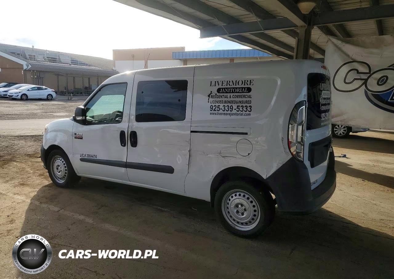 2018 Ram Promaster City VIN:ZFBERFAB6J6K95556 - 2