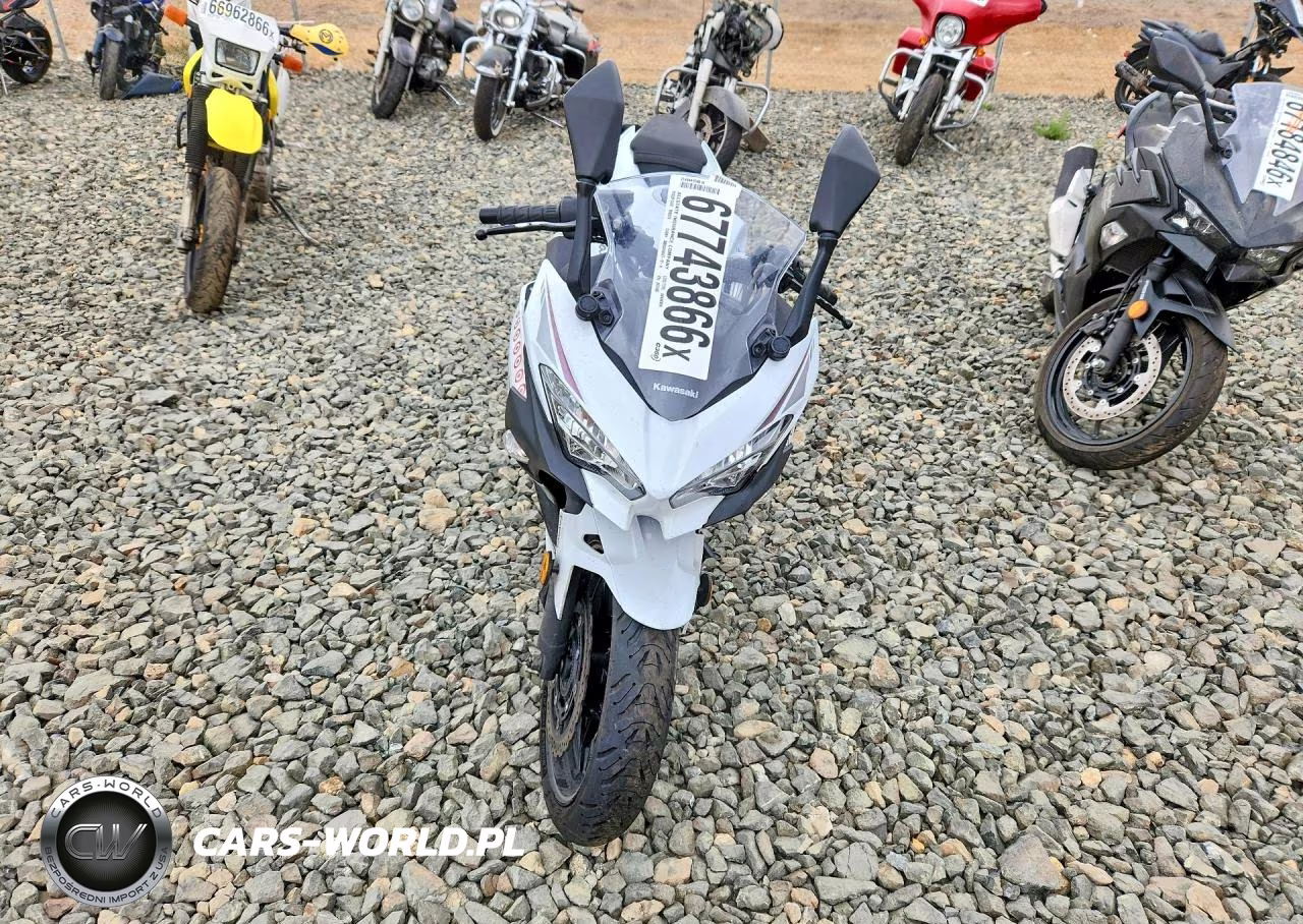 2023 Kawasaki Ex400 VIN:JKAEXKG11PDAK7980 - 2
