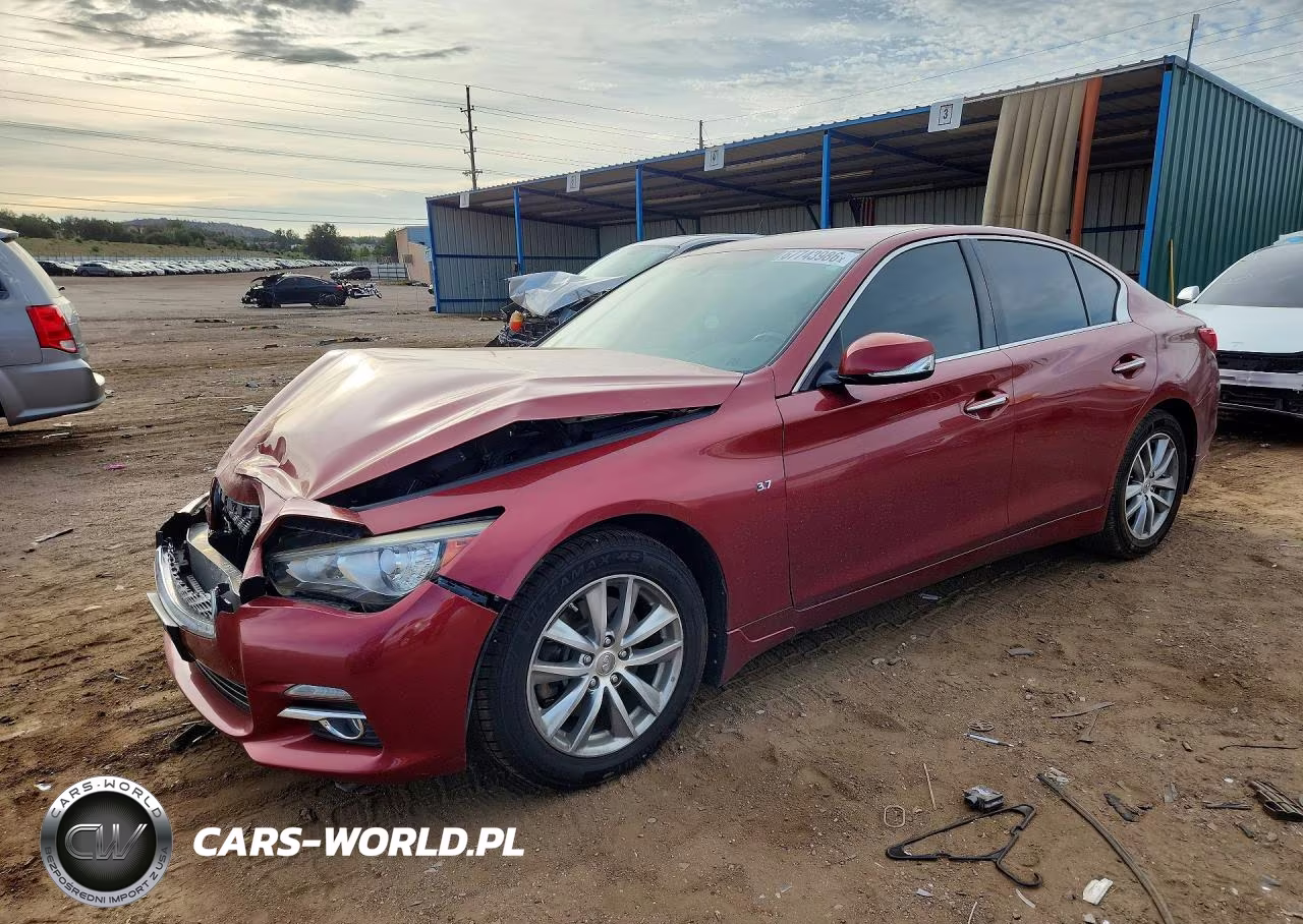 2014 Infiniti Q50 Premium VIN:JN1BV7AR2EM694919 - 1