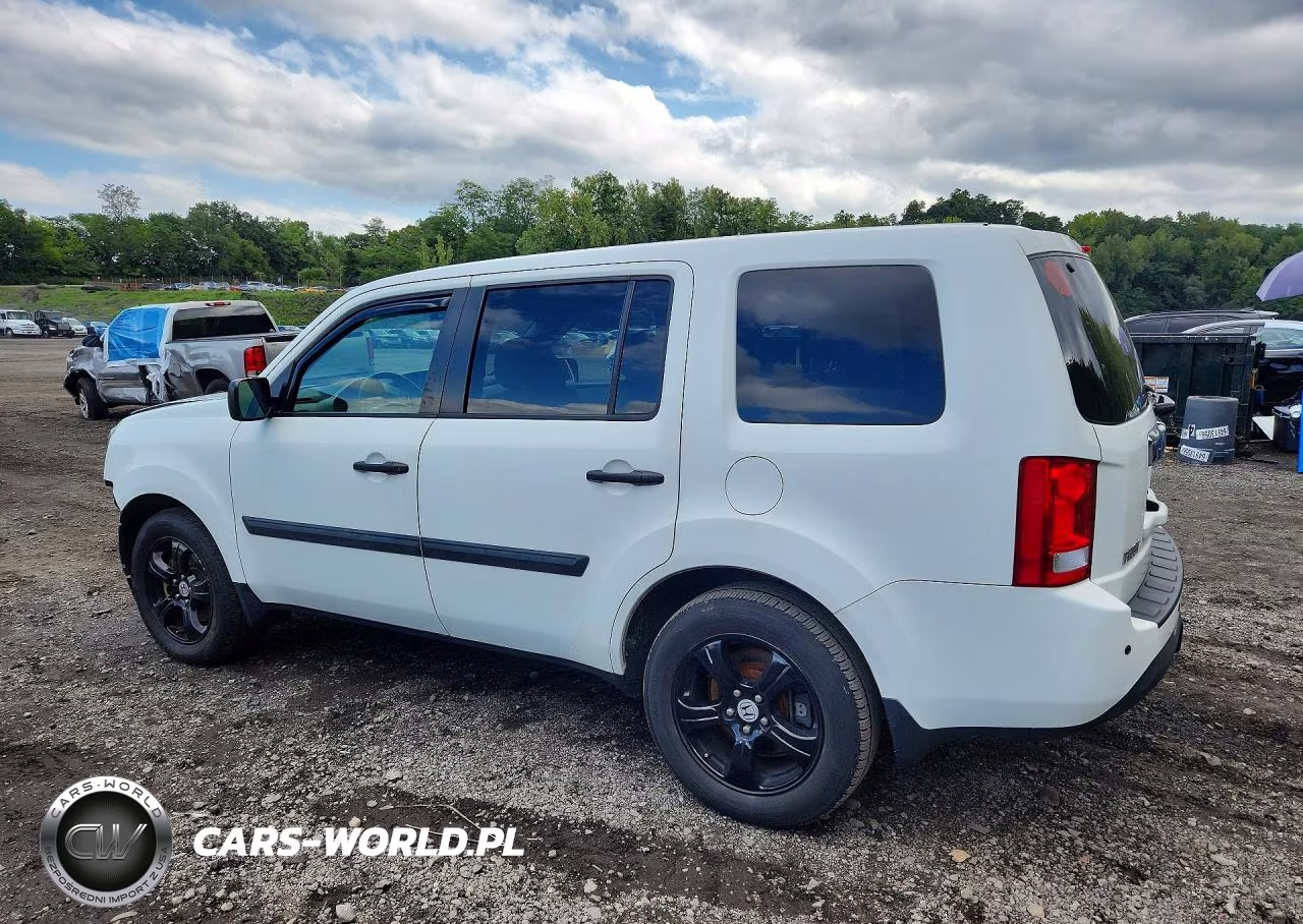 2015 Honda Pilot Lx VIN:5FNYF4H26FB005633 - 2