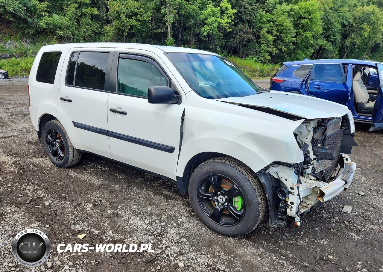 2015 Honda Pilot Lx VIN:5FNYF4H26FB005633 - 4