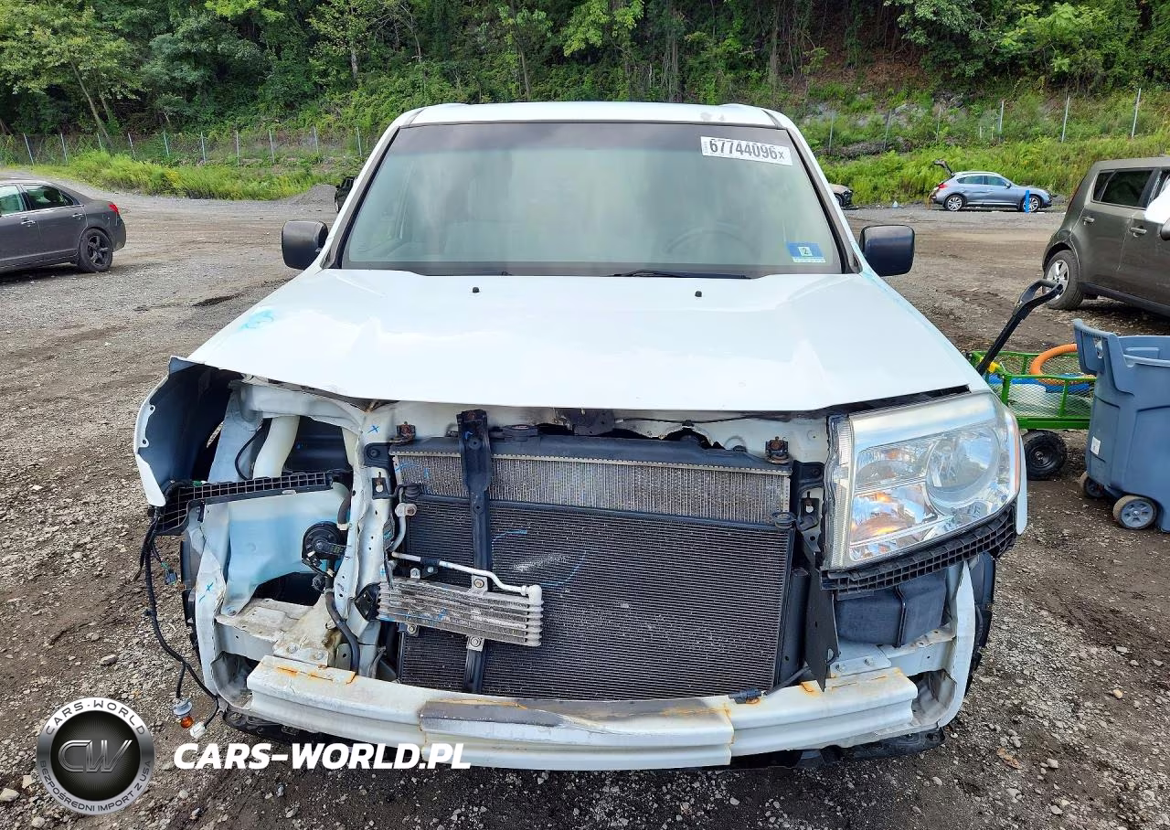 2015 Honda Pilot Lx VIN:5FNYF4H26FB005633 - 5