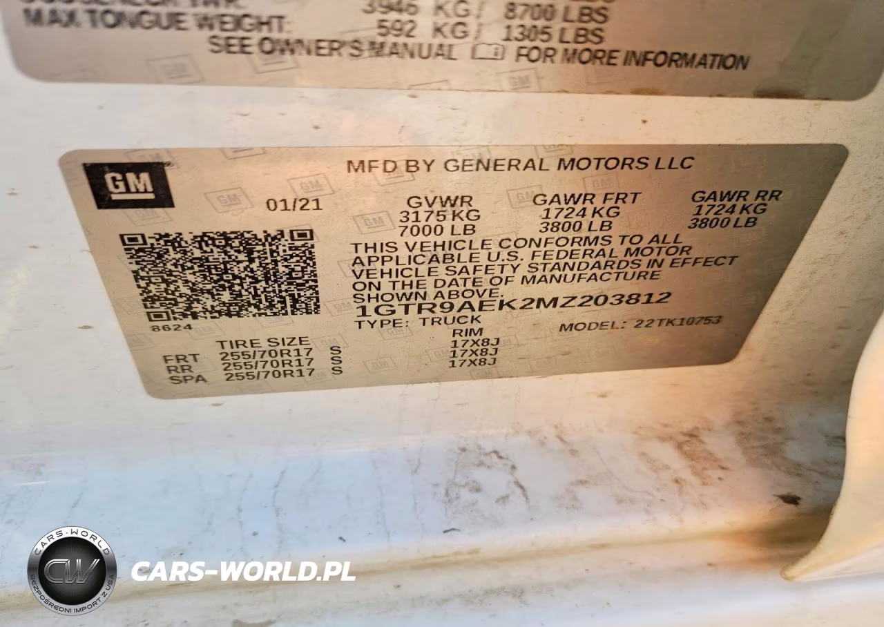 2021 GMC Sierra K1500 VIN:1GTR9AEK2MZ203812 - 12