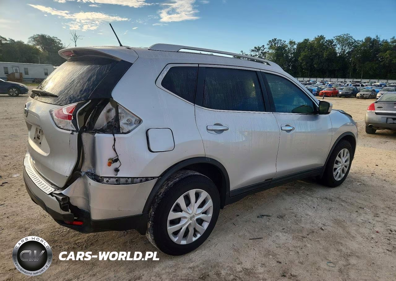 2016 Nissan Rogue S VIN:KNMAT2MT7GP732834 - 3