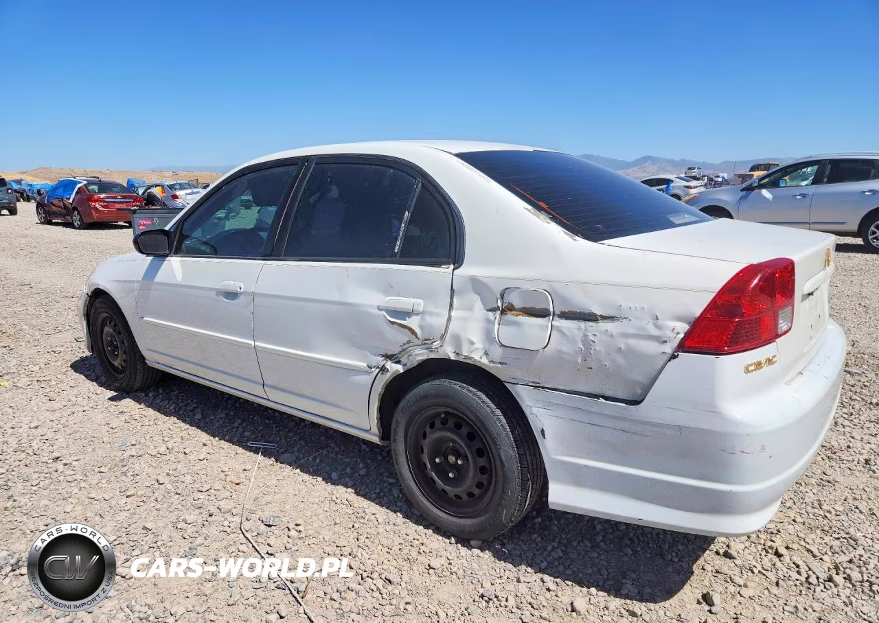 2005 Honda Civic Lx VIN:2HGES16575H588900 - 2